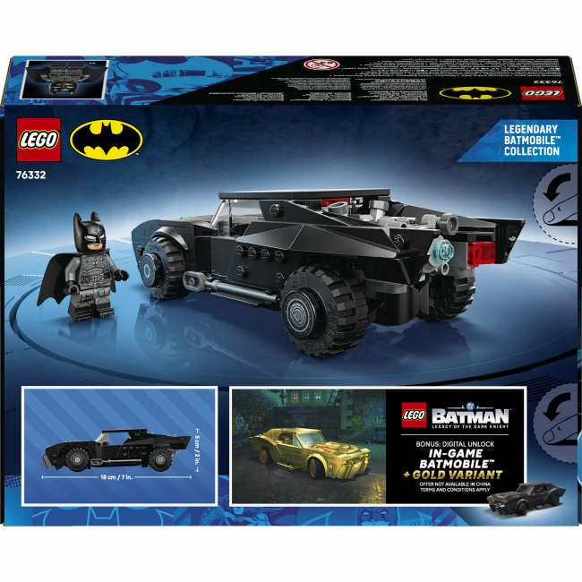 Конструкторы LEGO - Конструктор LEGO DC Batman: The Batman Batmobile (76332)#3