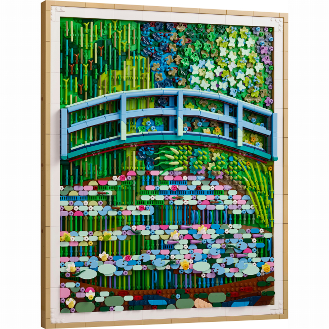 Конструктори LEGO - Конструктор LEGO Art Claude Monet – Bridge over a Pond of Water Lilies (31220)#2