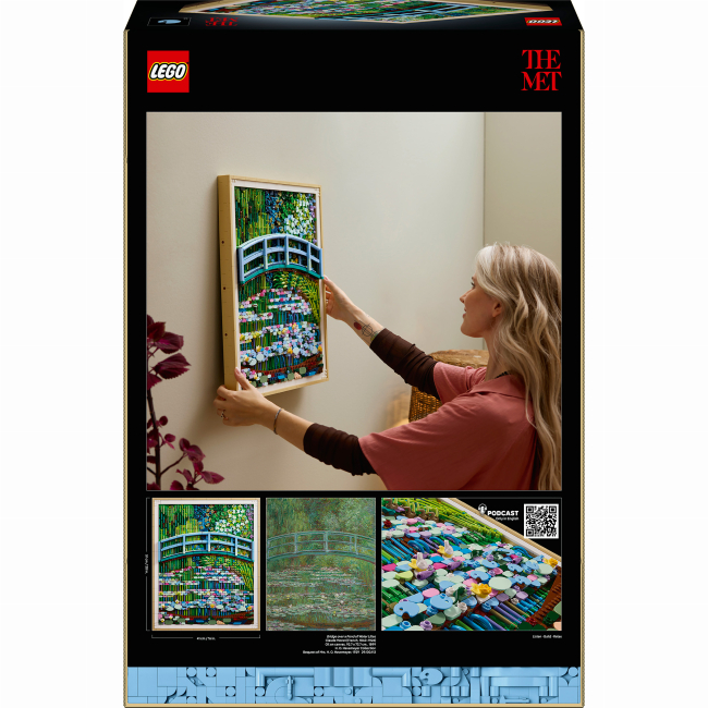 Конструктори LEGO - Конструктор LEGO Art Claude Monet – Bridge over a Pond of Water Lilies (31220)#3