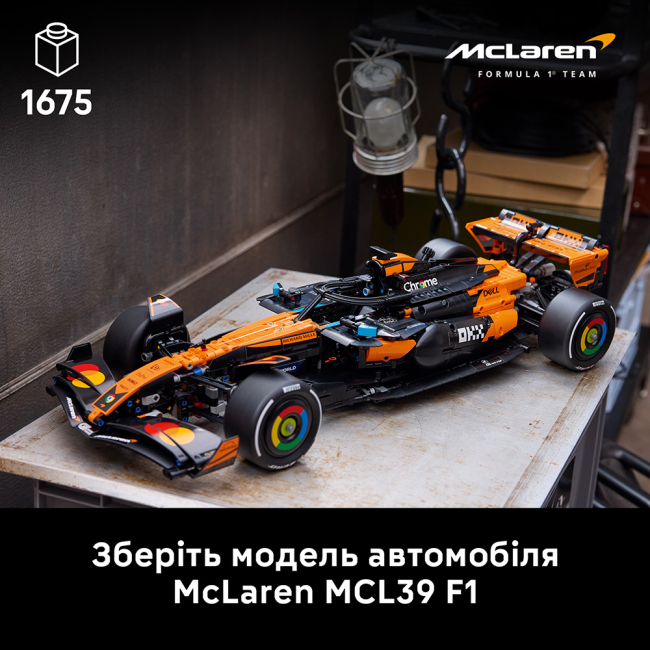 Конструктори LEGO - Конструктор LEGO Technic McLaren MCL39 F1 Car (42228)#4