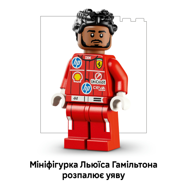 Конструктори LEGO - Конструктор LEGO Editions Scuderia Ferrari HP Lewis Hamilton Helmet (43022)#7