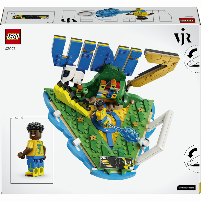 Конструктори LEGO - Конструктор LEGO Editions Vini Jr. – Soccer Highlights (43027)#3