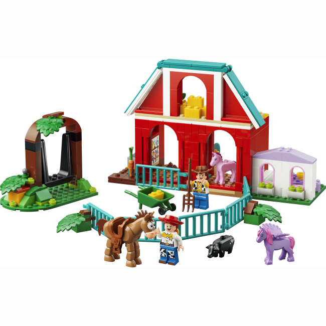 Конструкторы LEGO - Конструктор LEGO Disney and Pixar Toy Story 5 Конное ранчо Блэйза (43304)#2