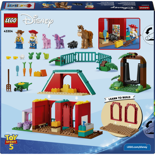 Конструкторы LEGO - Конструктор LEGO Disney and Pixar Toy Story 5 Конное ранчо Блэйза (43304)#3