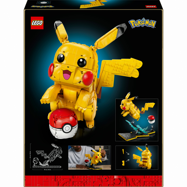 Конструкторы LEGO - Конструктор LEGO Pokémon Pikachu and Poké Ball (72152)#3