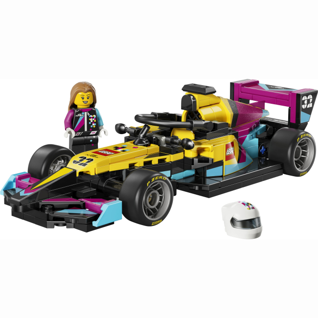 Конструктори LEGO - Конструктор LEGO Speed Champions Гоночний автомобіль F1 ACADEMY LEGO (77258)#2