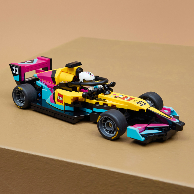 Конструктори LEGO - Конструктор LEGO Speed Champions Гоночний автомобіль F1 ACADEMY LEGO (77258)#4