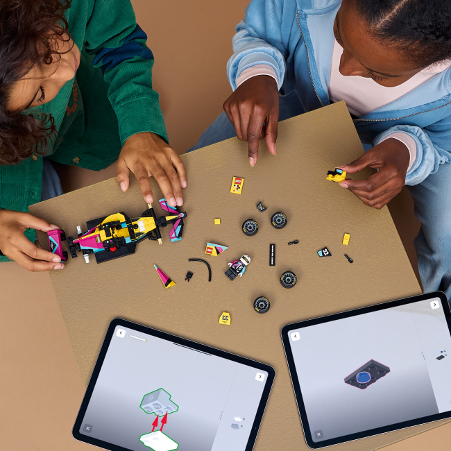 Конструктори LEGO - Конструктор LEGO Speed Champions Гоночний автомобіль F1 ACADEMY LEGO (77258)#6