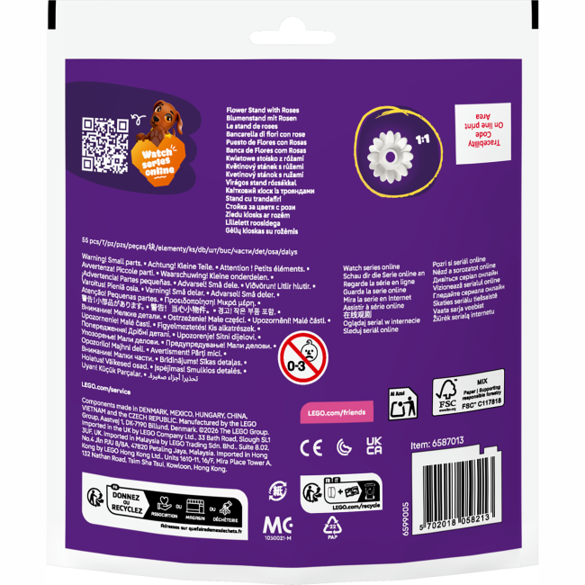 Конструкторы LEGO - Конструктор LEGO Friends Цветочный киоск с розами (30721)#3