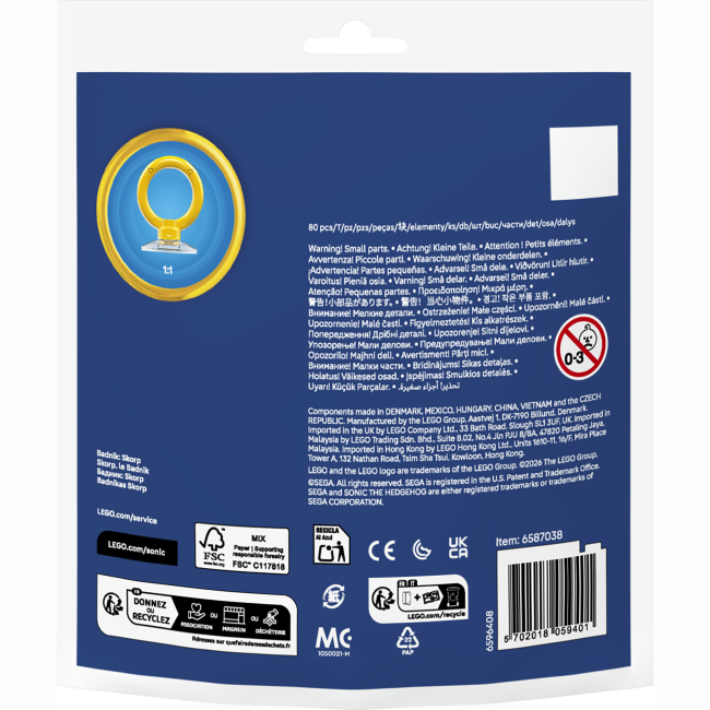 Конструктори LEGO - Конструктор LEGO Sonic the Hedgehog Badnik: Skorp (30733)#3