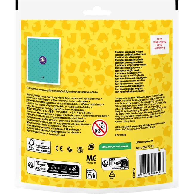 Конструкторы LEGO - Конструктор LEGO Animal Crossing Tom Nook and Flying Present (30731)#3