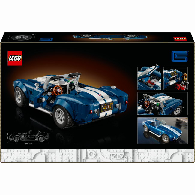 Конструкторы LEGO - Конструктор LEGO Icons Shelby Cobra 427 S/C (10357)#3