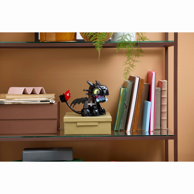 Конструкторы LEGO - Конструктор LEGO Icons Как укротить дракона: Беззубик (10375)#4