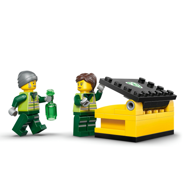 Конструктори LEGO - Конструктор LEGO City Сміттєпереробна вантажівка (60495)#4