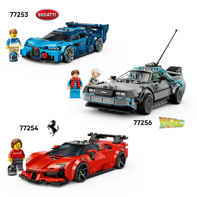 Конструкторы LEGO - Конструктор LEGO Speed ​​Champions Командный автомобиль для гонки APXGP с «F1: фильм» (77252)#10