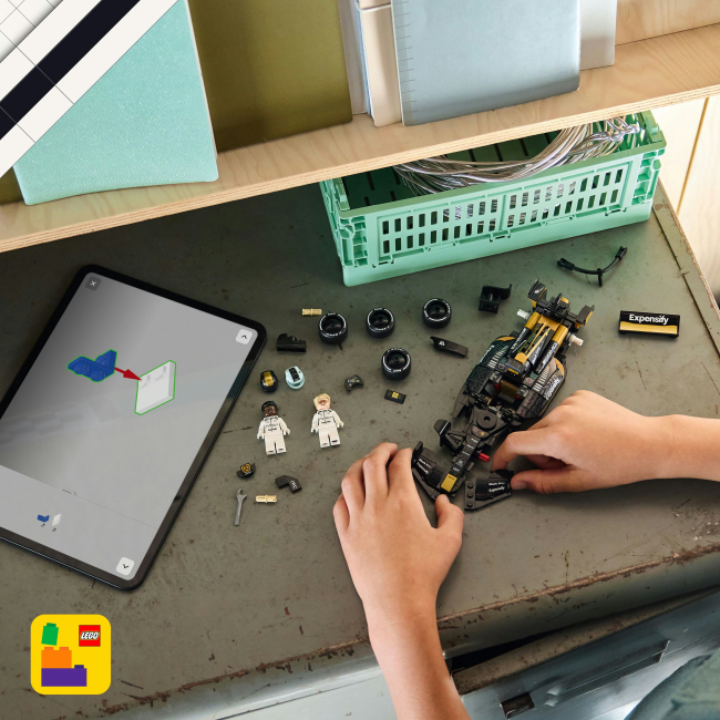 Конструкторы LEGO - Конструктор LEGO Speed Champions Командный автомобиль для гонки APXGP с «F1: фильм» (77252)#7