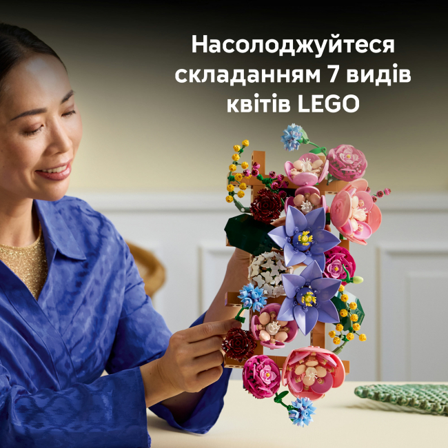 Конструкторы LEGO - Конструктор LEGO Botanicals Цветочная стена (11503)#5