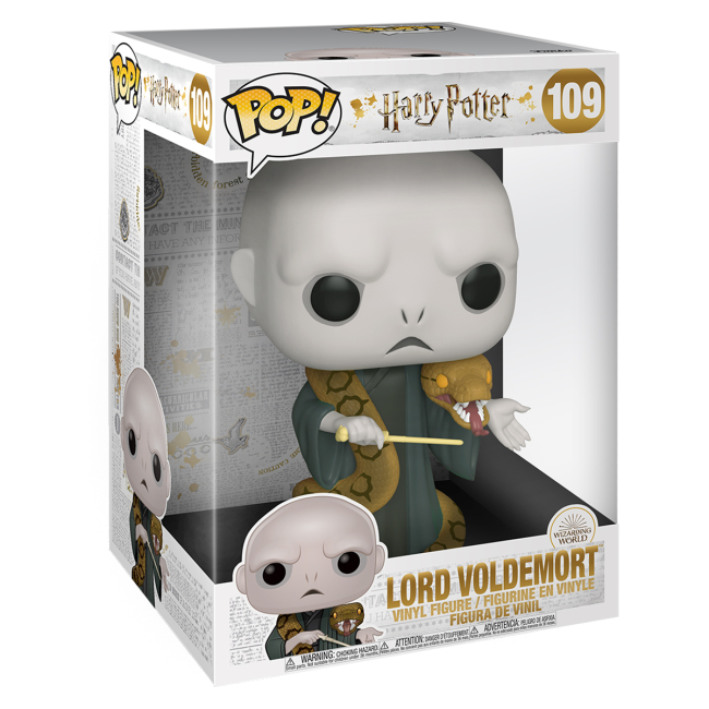 Фигурки персонажей - Фигурка Funko Pop Harry Potter Волдеморт с Нагайной (48037)#3