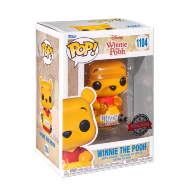Фигурки персонажей - Фигурка Funko Pop Disney Winnie the Pooh Винни Пух в горшочке для меда (58234)#2