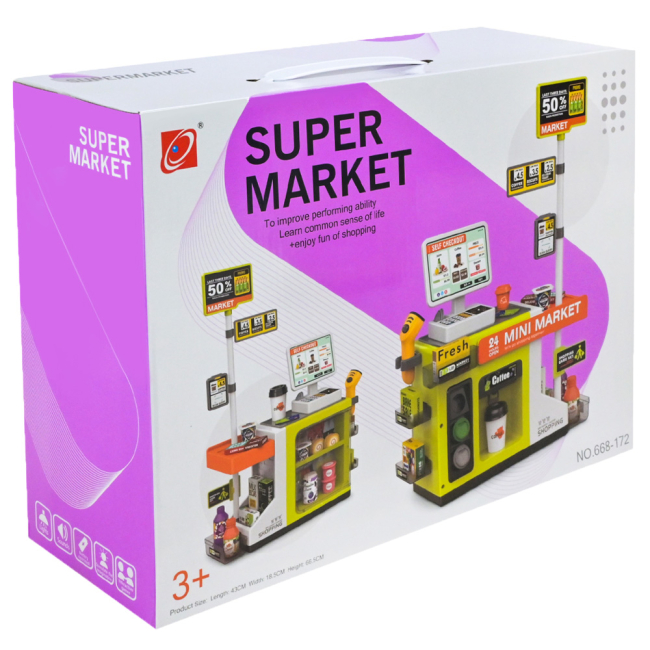 Наборы профессий - Игровой набор Країна Іграшок Супермаркет (668-172)#6