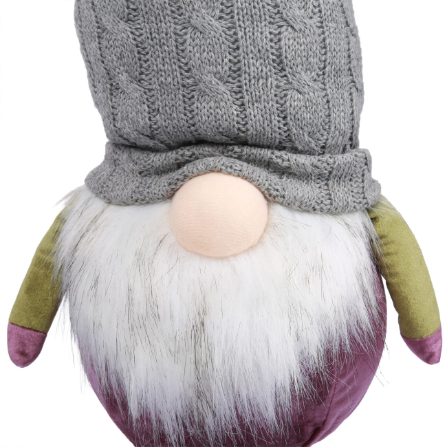Персонажі мультфільмів - ​​М'яка іграшка Novogod'ko Гном із дзвіночком на ковпаку 65 см (974628)#3