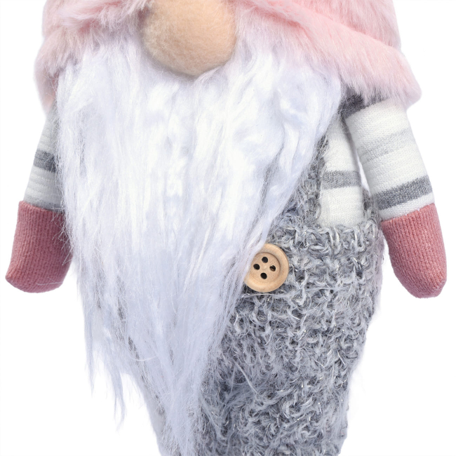 Персонажі мультфільмів - ​​М'яка іграшка Novogod'ko Гном у рожевому ковпаку 45 см (974632)#4