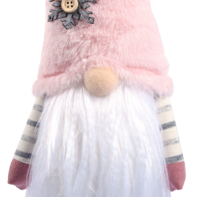 Персонажі мультфільмів - ​​М'яка іграшка Novogod'ko Гном у рожевому ковпаку 46 см (974634)#3