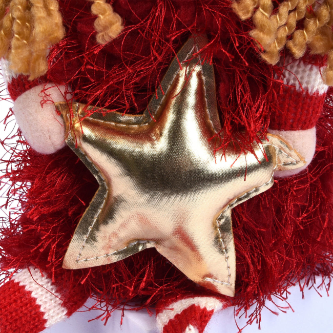 Персонажі мультфільмів - ​​М'яка іграшка Novogod'ko Дівчинка Янгол у червоному 58 см (974639)#5