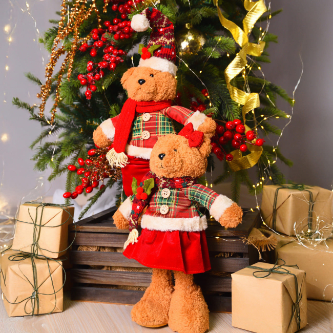 М'які тварини - ​​М'яка іграшка Yes! Fun Ведмедик хлопчик 50 см (974931)#6