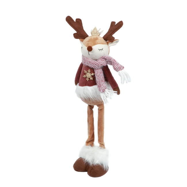 М'які тварини - ​​М'яка іграшка Yes! Fun Олень з короною 45 см (974928)#2