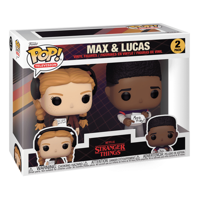 Фигурки персонажей - Набор фигурок Funko Pop Stranger things Макс и Лукас (80139)#2