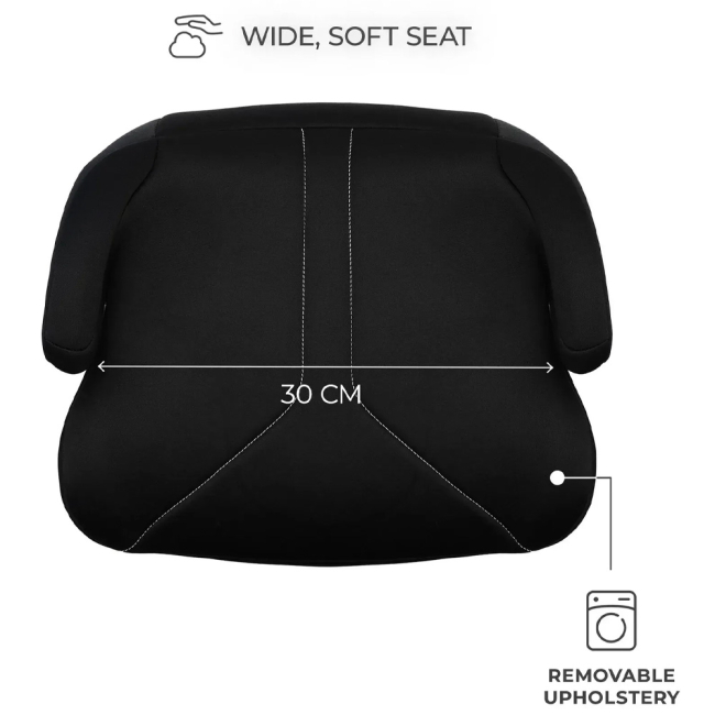 Автокресла и аксессуары - Автокресло-бустер Kinderkraft i-Boost 2 Black (KCIBOO02BLK0000)#2