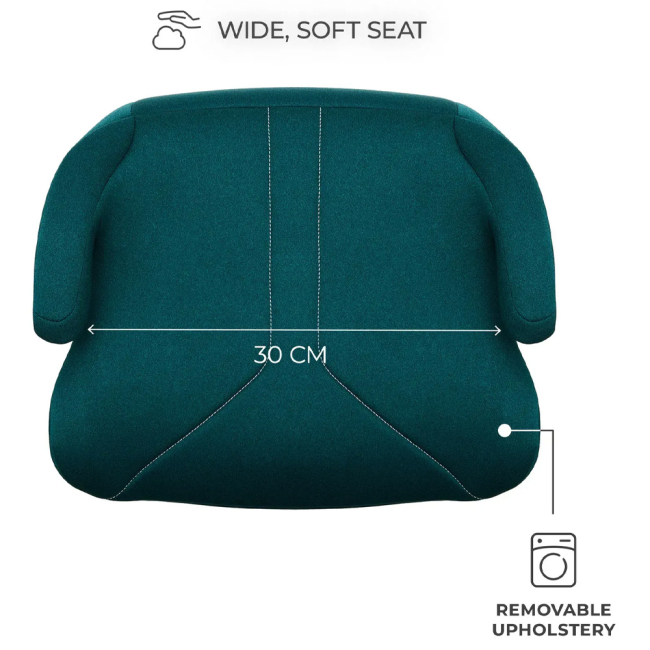 Автокресла и аксессуары - Автокресло-бустер Kinderkraft i-Boost 2 Green (KCIBOO02GRE0000)#2