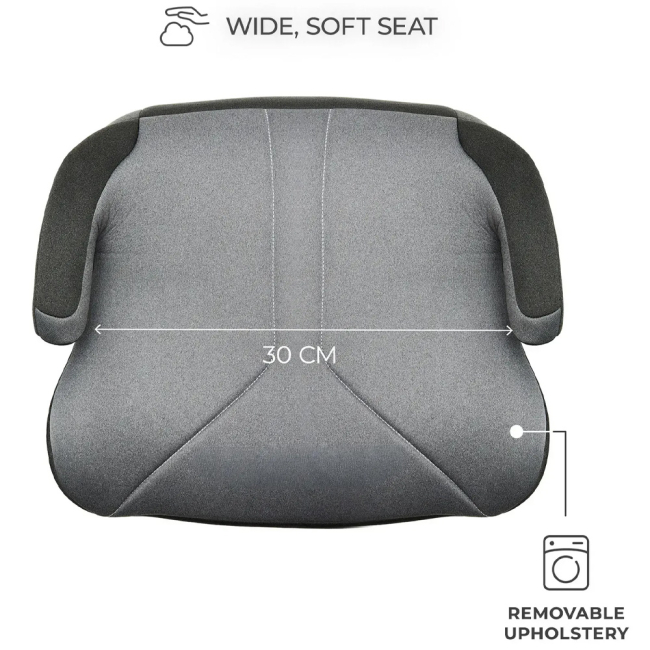 Автокресла и аксессуары - Автокресло-бустер Kinderkraft i-Boost 2 Grey (KCIBOO02GRY0000)#2