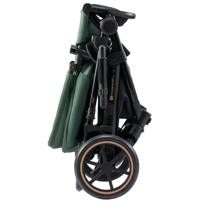 Коляски - Универсальная коляска Kinderkraft Prime 2 Dark Green 2 в 1 (KSPRIM02GRE2000)#3