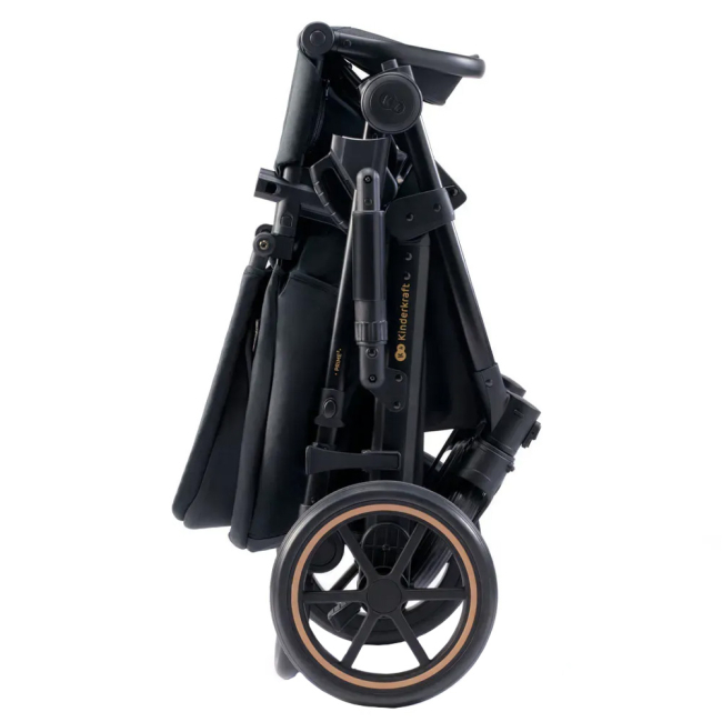 Коляски - Универсальная коляска Kinderkraft Prime 2 Venezian Black 2 в 1 (KSPRIM02BLK2000)#3