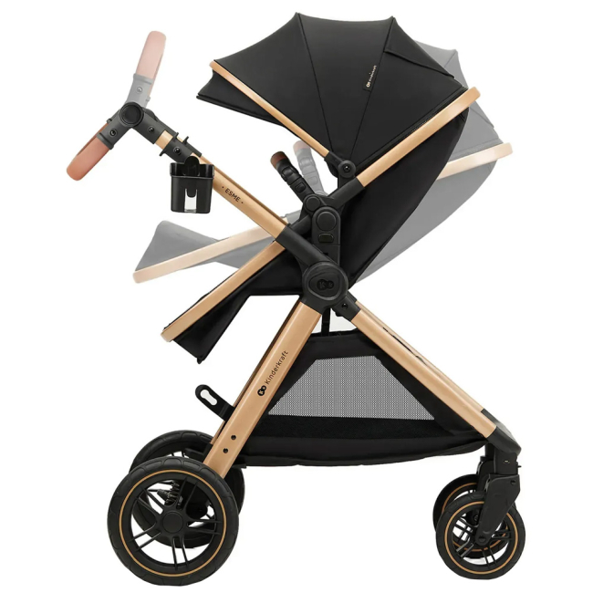 Коляски - Универсальная коляска Kinderkraft Esme Pro Pure Black 3 в 1 (KSESME00BLK300N)#3