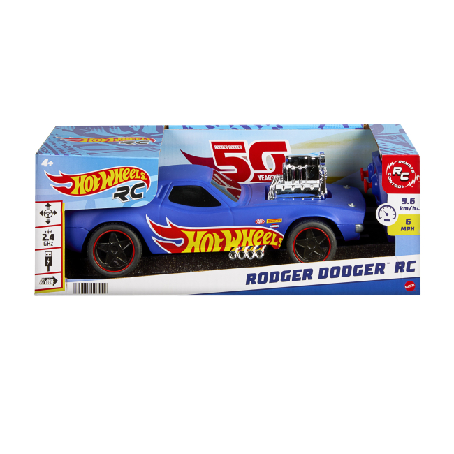 Радиоуправляемые модели - Автомодель на радиоуправлении Hot Wheels Rodger Dodger (HTP54)#3