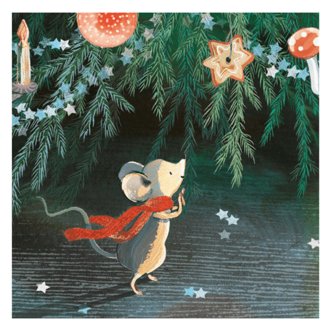 Книги-картинки для детей (2-6 лет) - Книжка «Мишеня і ніч перед Різдвом» Трейсі Кордерой (9786179511226)#4