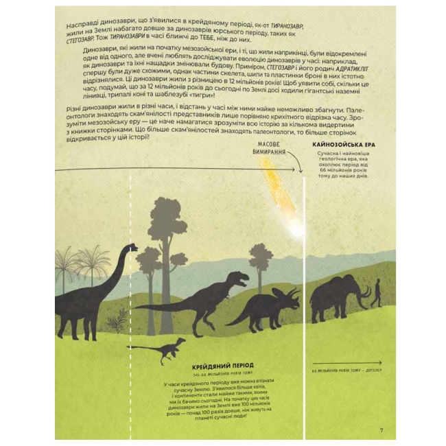 Познавательные книги (4-10 лет) - Книжка «Усе, що ти знаєш про динозаврів. — неправда!» д-р Нік Крамптон (9786178076047)#3