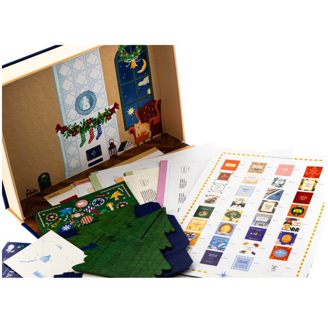 Пізнавальні книги (4-10 років) - Книжка «Моя святкова бібліотека. Книжковий адвент-календар» (9786178076283)#6