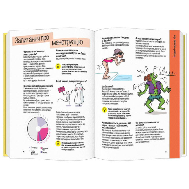 Пізнавальні книги (4-10 років) - Книжка «Поговоримо про любов. Дорослішання: відкриття та нові запитання» Надін Муше, Валері Комб (9786178076108)#4