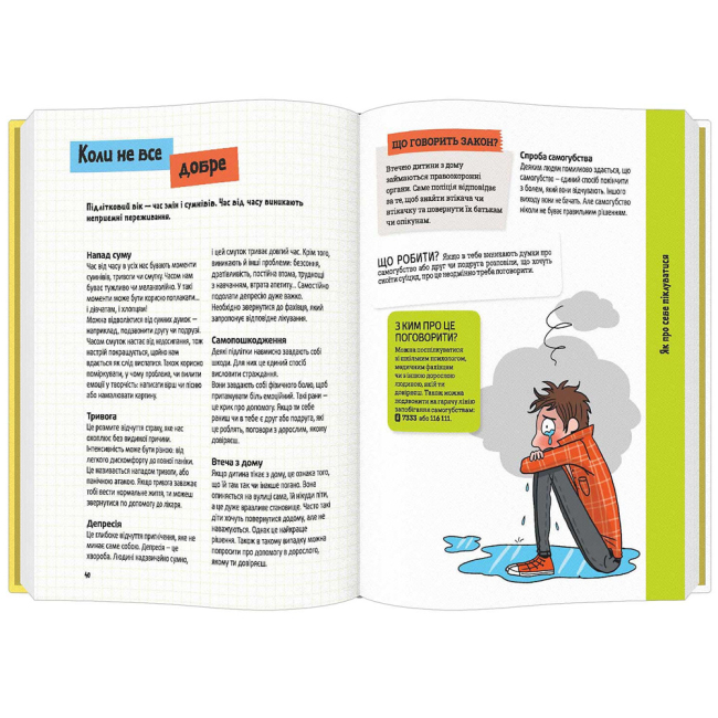 Пізнавальні книги (4-10 років) - Книжка «Поговоримо про любов. Дорослішання: відкриття та нові запитання» Надін Муше, Валері Комб (9786178076108)#6