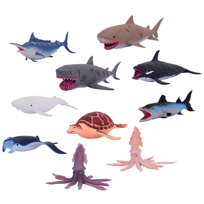 Фігурки тварин - Стретч-іграшка Sbabam Володарі океану (168/CN23)#2