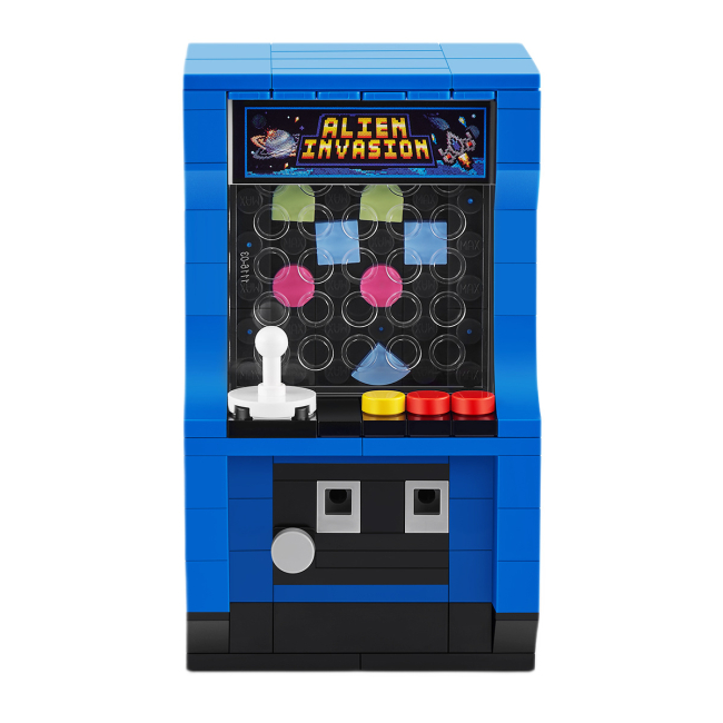 Конструктори з унікальними деталями - Конструктор MAX Retro S1 Ігровий аркадний автомат 162 деталі (83185BGQ8)#2