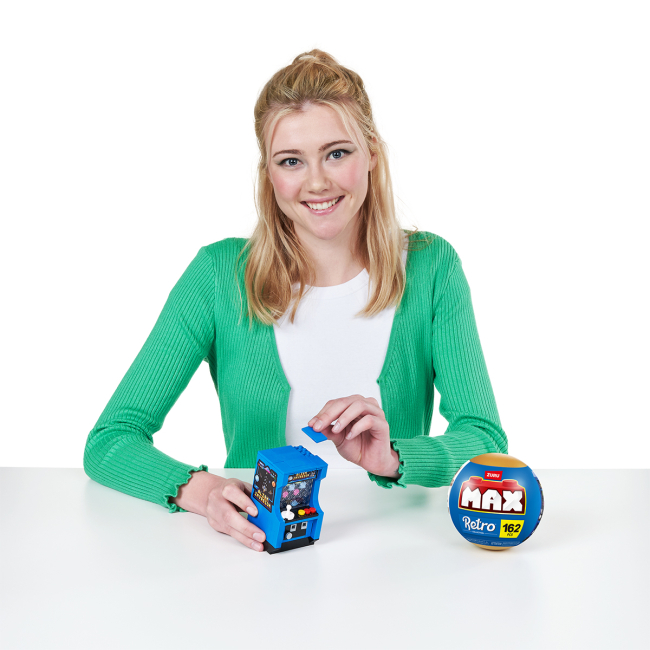 Конструктори з унікальними деталями - Конструктор MAX Retro S1 Ігровий аркадний автомат 162 деталі (83185BGQ8)#4