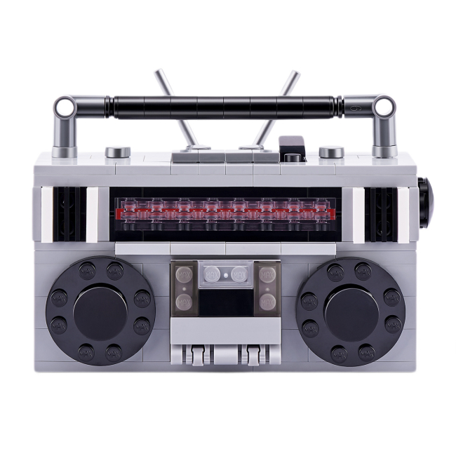 Конструктори з унікальними деталями - Конструктор MAX Retro S1 Касетний магнітофон 157 деталей (83185DGQ8)#2