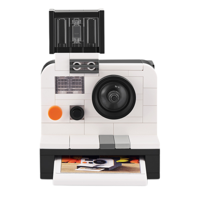 Конструктори з унікальними деталями - Конструктор MAX Retro S1 Фотоапарат Полароїд 152 деталі (83185EGQ8)#2