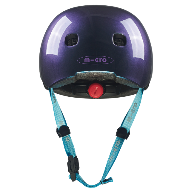 Захисне спорядження - Захисний шолом Micro Неохромовий синій 52–56 см (AC2288BX)#3