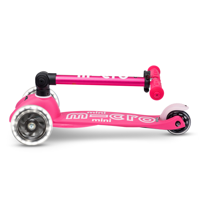 Самокаты - Самокат Micro Mini Deluxe Foldable LED Розовый (MMD197)#6